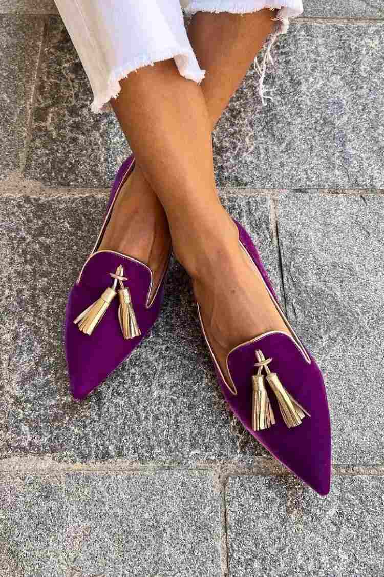 Selena | Women's Pointed Toe Slip-On Loafers
