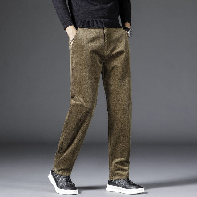 Teddy | Men's Straight Leg Corduroy Pants