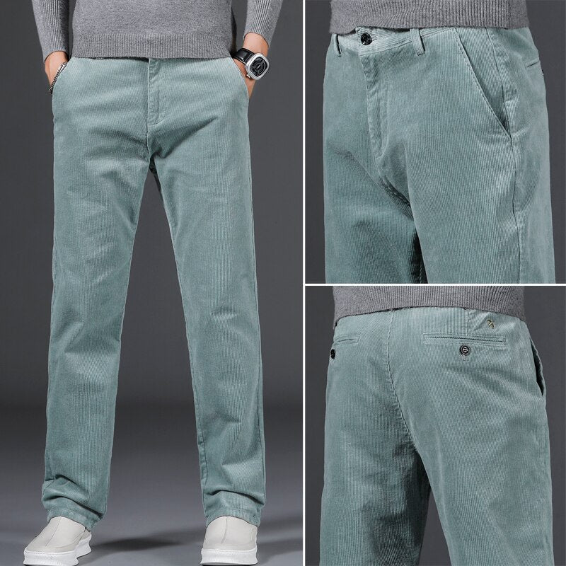Teddy | Men's Straight Leg Corduroy Pants