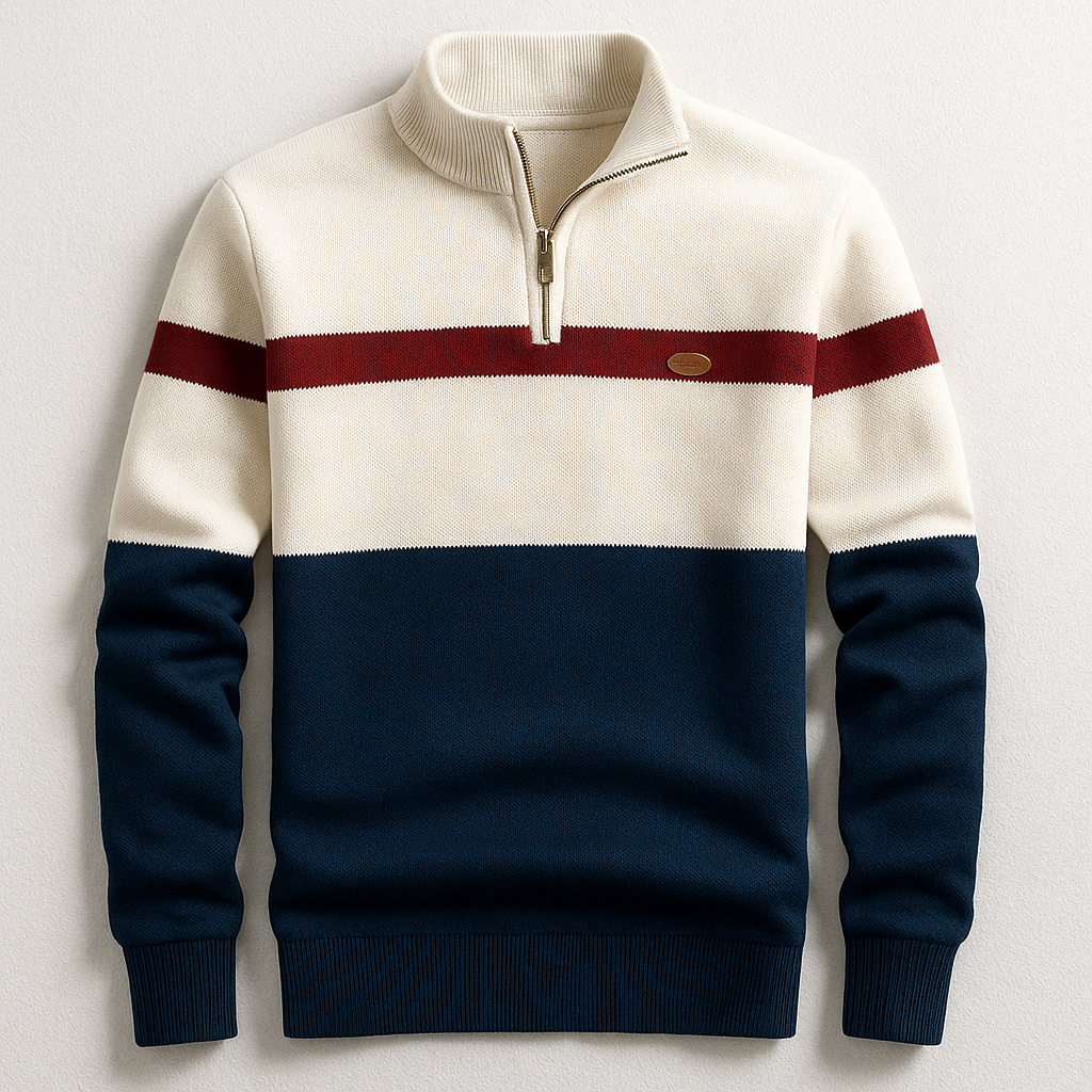 Terry | Men's Half-Zip Pullover Sweater
