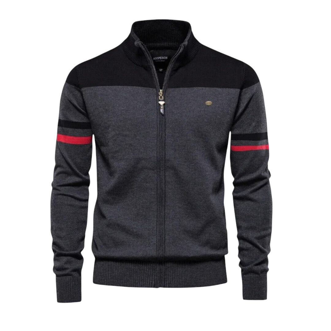 Sam | Men Classic Warm Zip Pullover Sweater