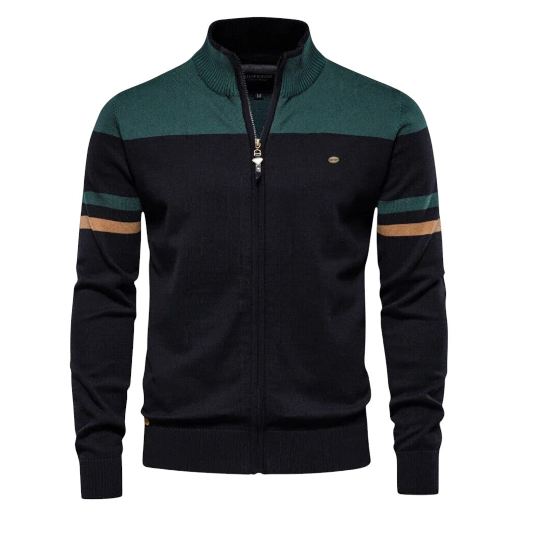 Sam | Men Classic Warm Zip Pullover Sweater