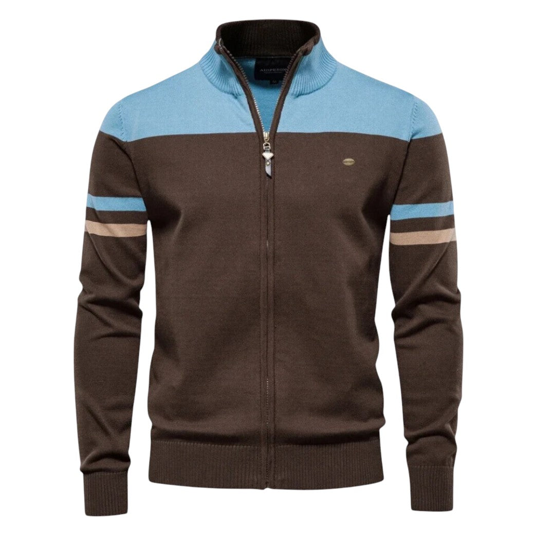 Sam | Men Classic Warm Zip Pullover Sweater