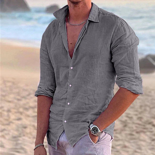 Tristan | Men's Button-Down Casual Shirt
