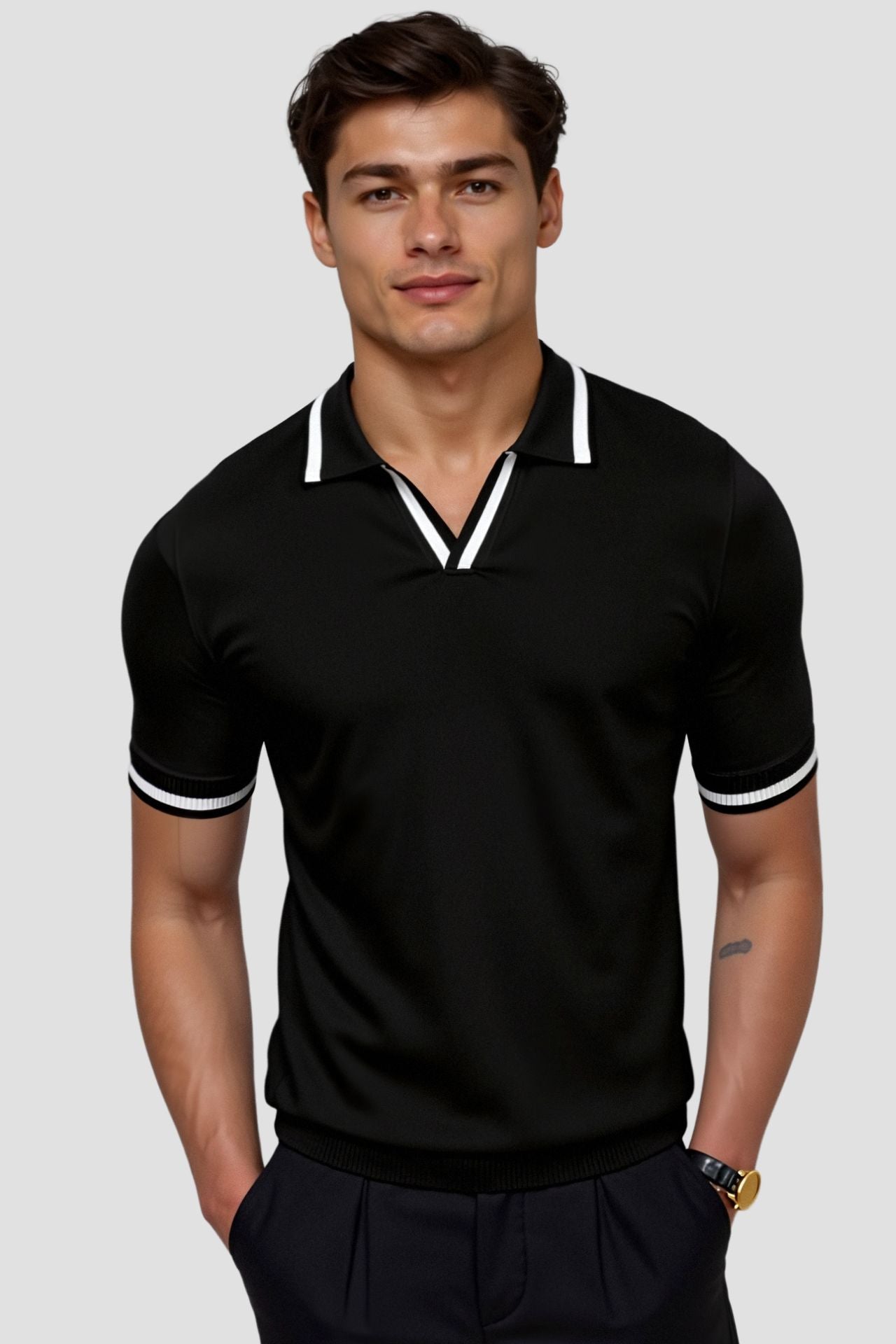 Tyler | Men's Trim Short Sleeve Polo Shirt
