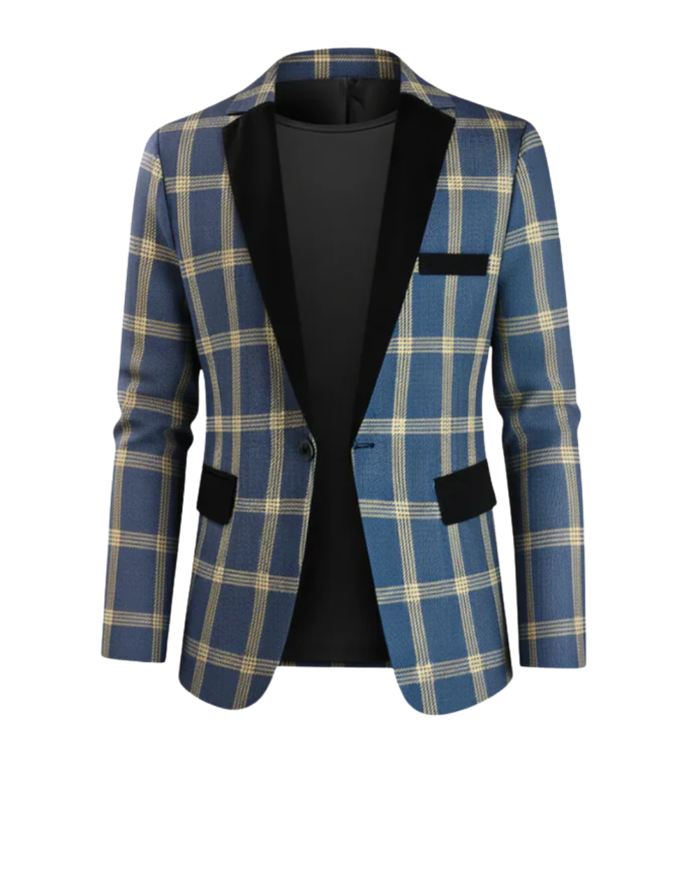 Sean | Men Modern Tailored Checked Blazer