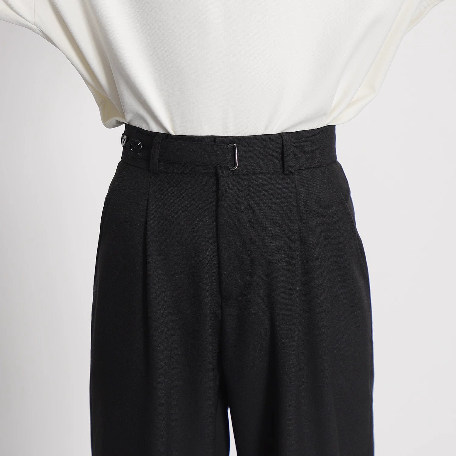 Victor | Men's High-Waisted Pleated Dress Pants