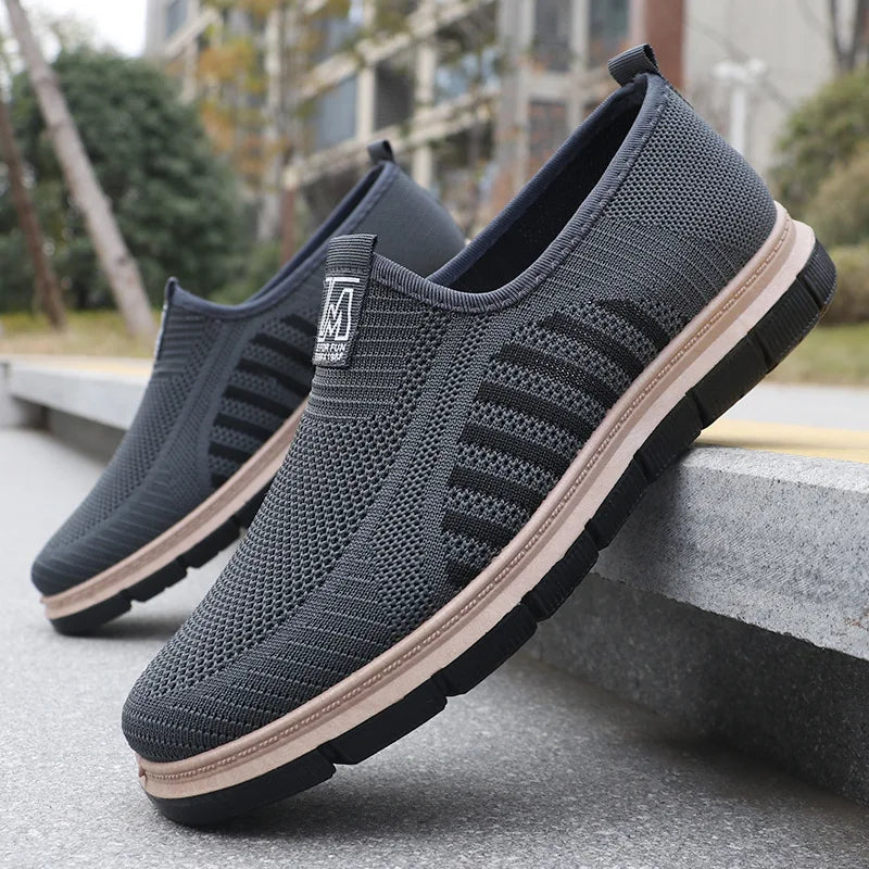 Wesley | Men's Slip-On Knit Sneakers