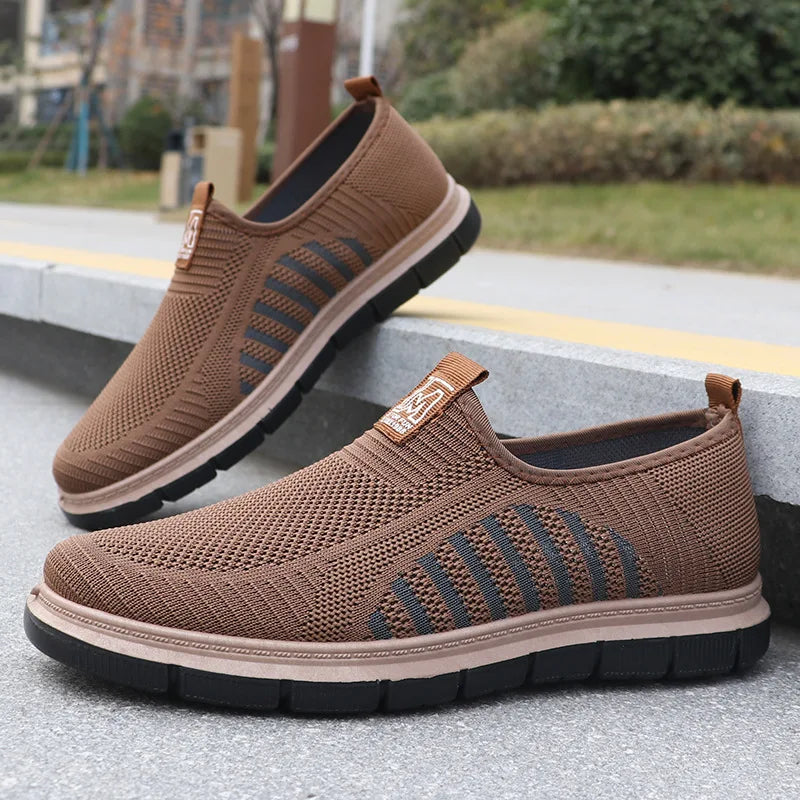 Wesley | Men's Slip-On Knit Sneakers