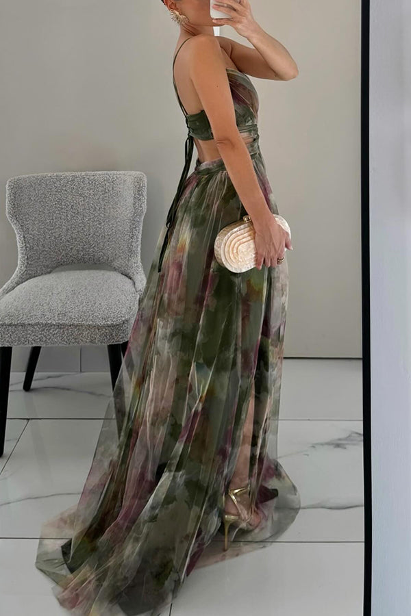 Hailey | Women Elegant Pleated Maxi Dress
