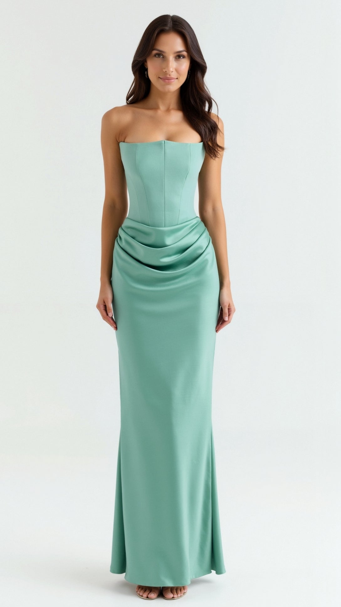 Fiona | Women Wedding Guest Column Maxi Dress