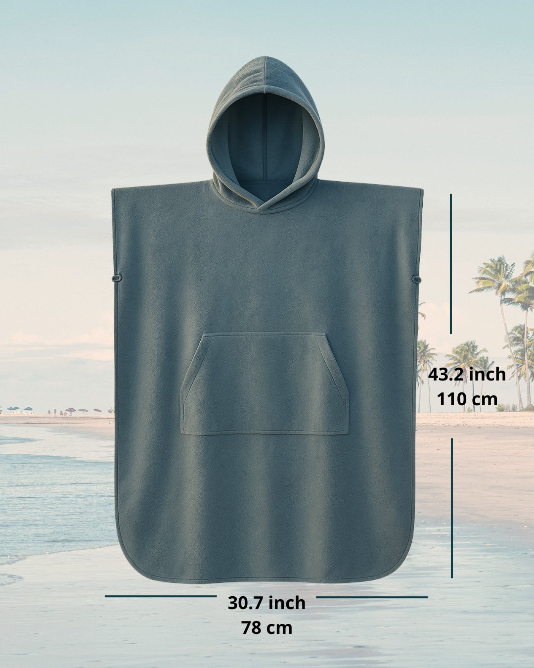 Sarah | Women Summer Beach Poncho Dress