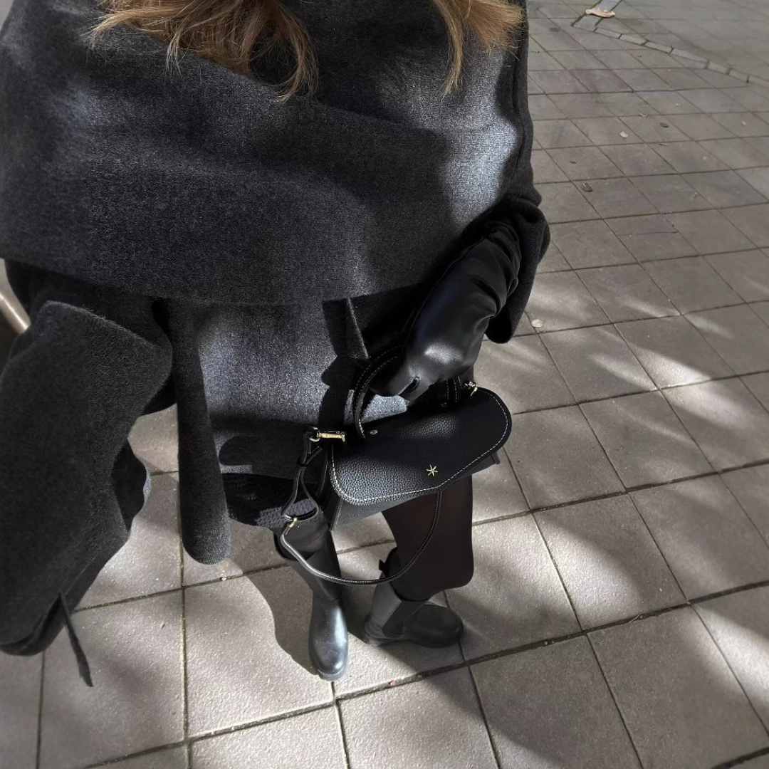 Eliza | Women Elegant Draped Cape Coat