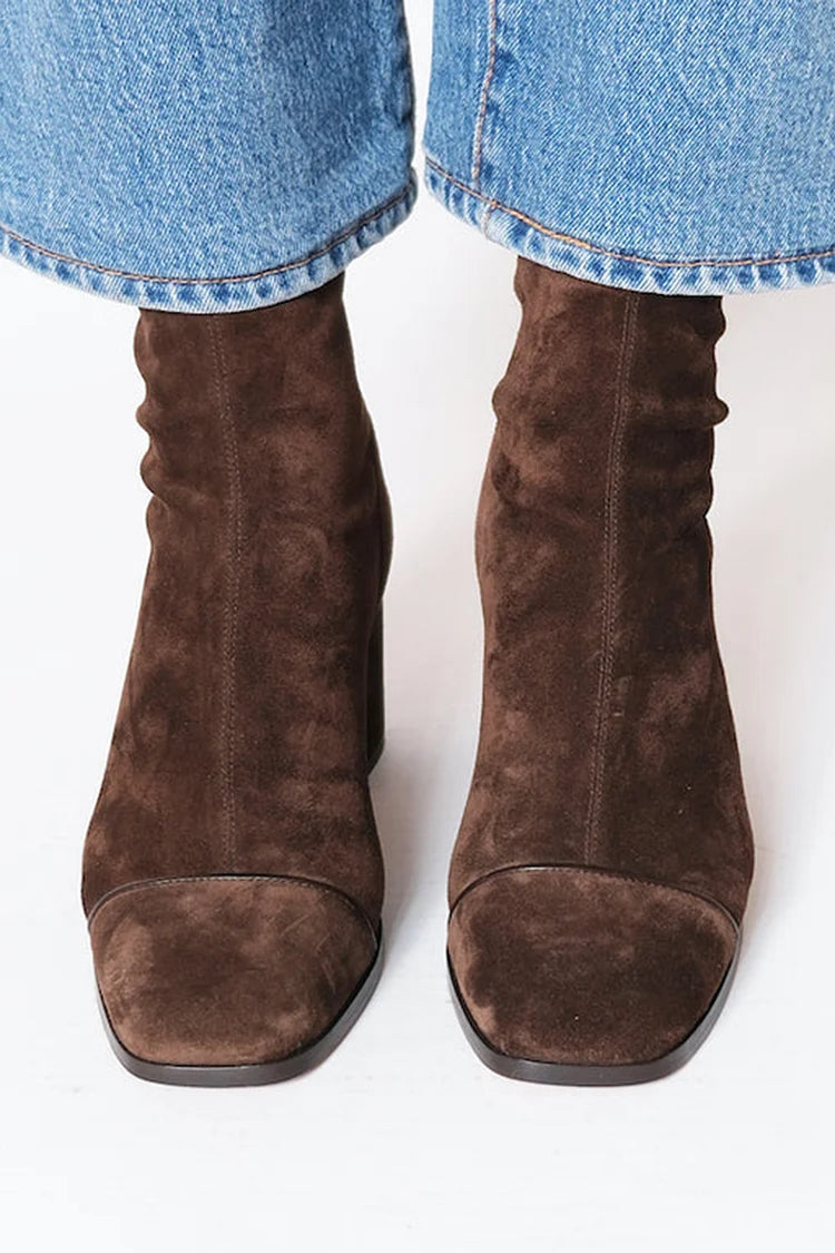 Gabrielle | Women Knee-High Elegant Block Heel Boots