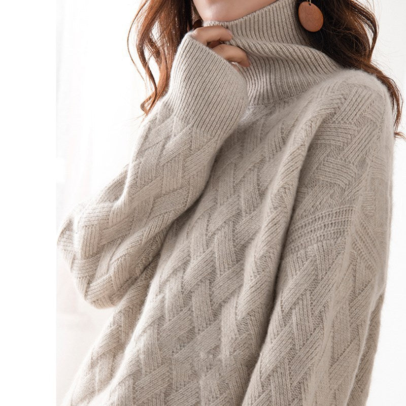 Madison | Women Spring Turtleneck Sweater