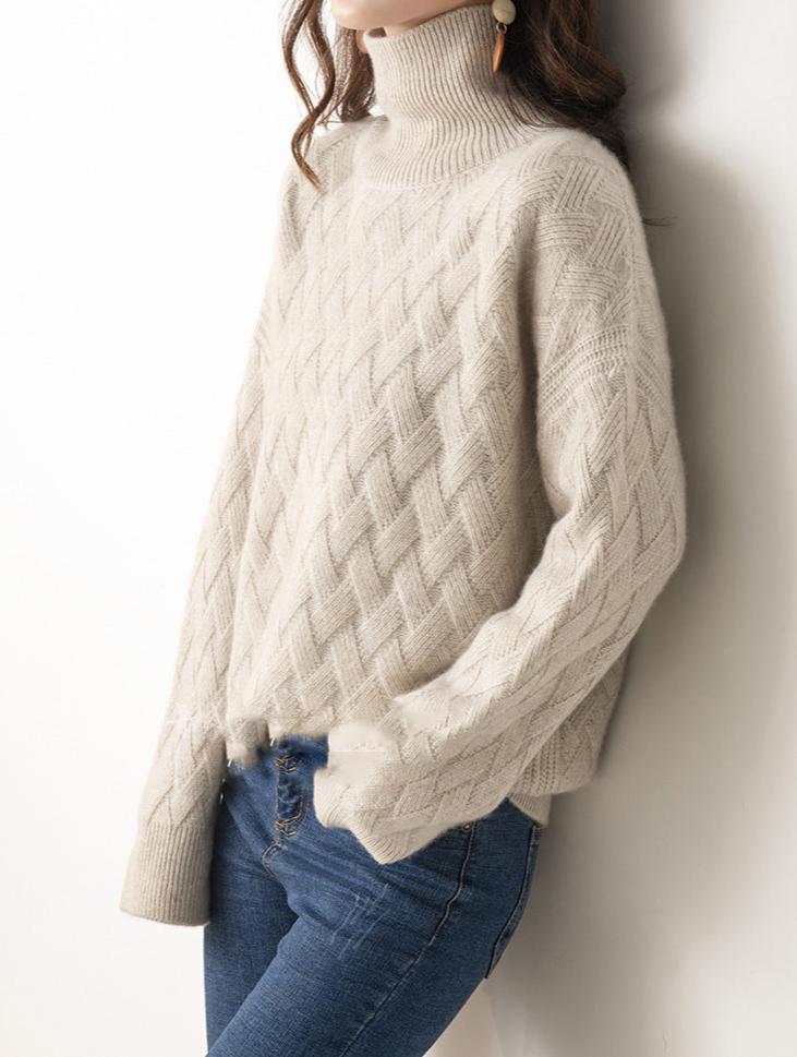 Madison | Women Spring Turtleneck Sweater