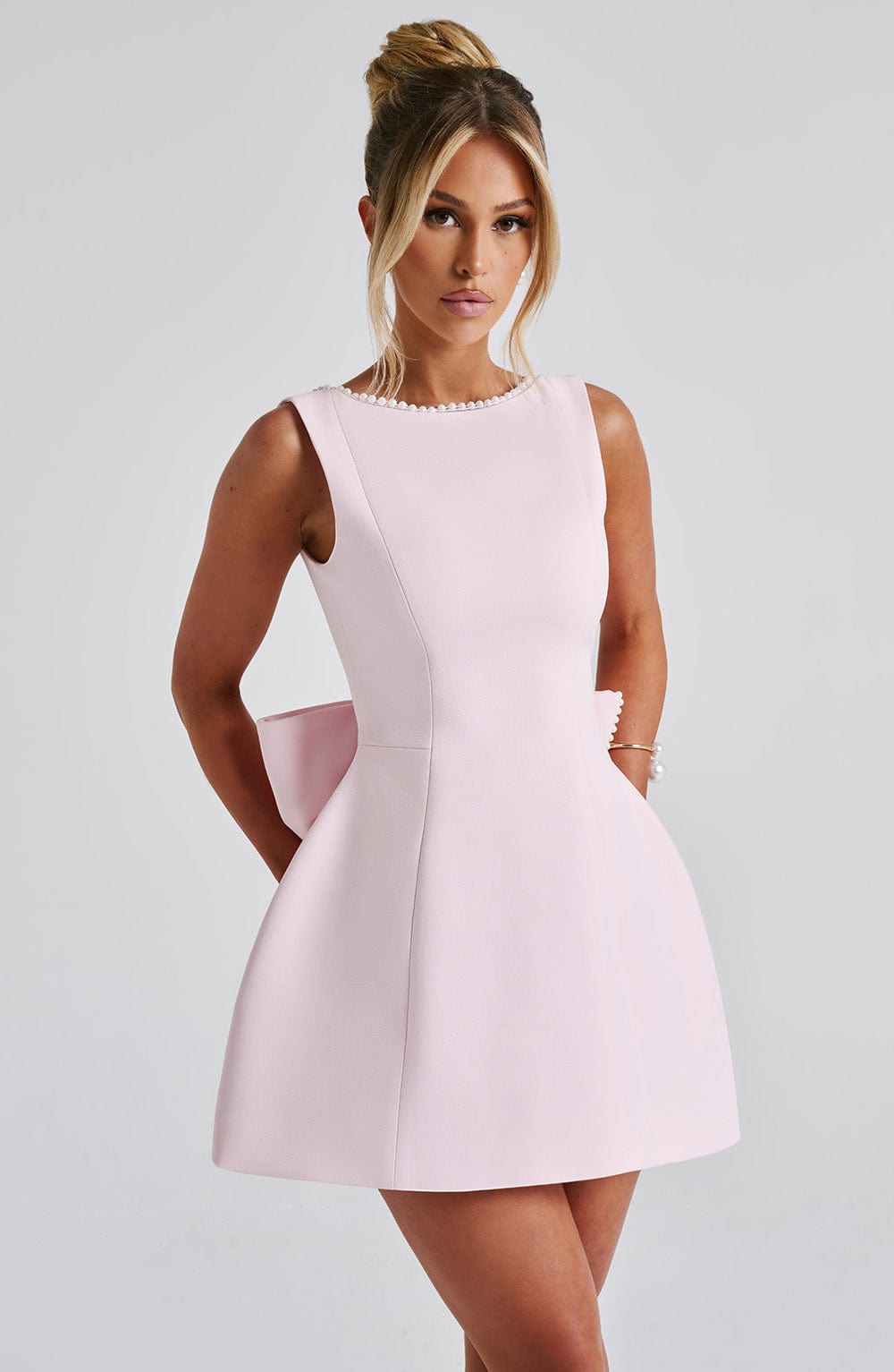 Emma | Women Wedding Guest Structured Mini Dress