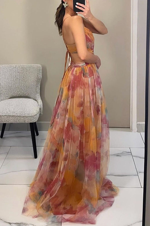 Hailey | Women Elegant Pleated Maxi Dress