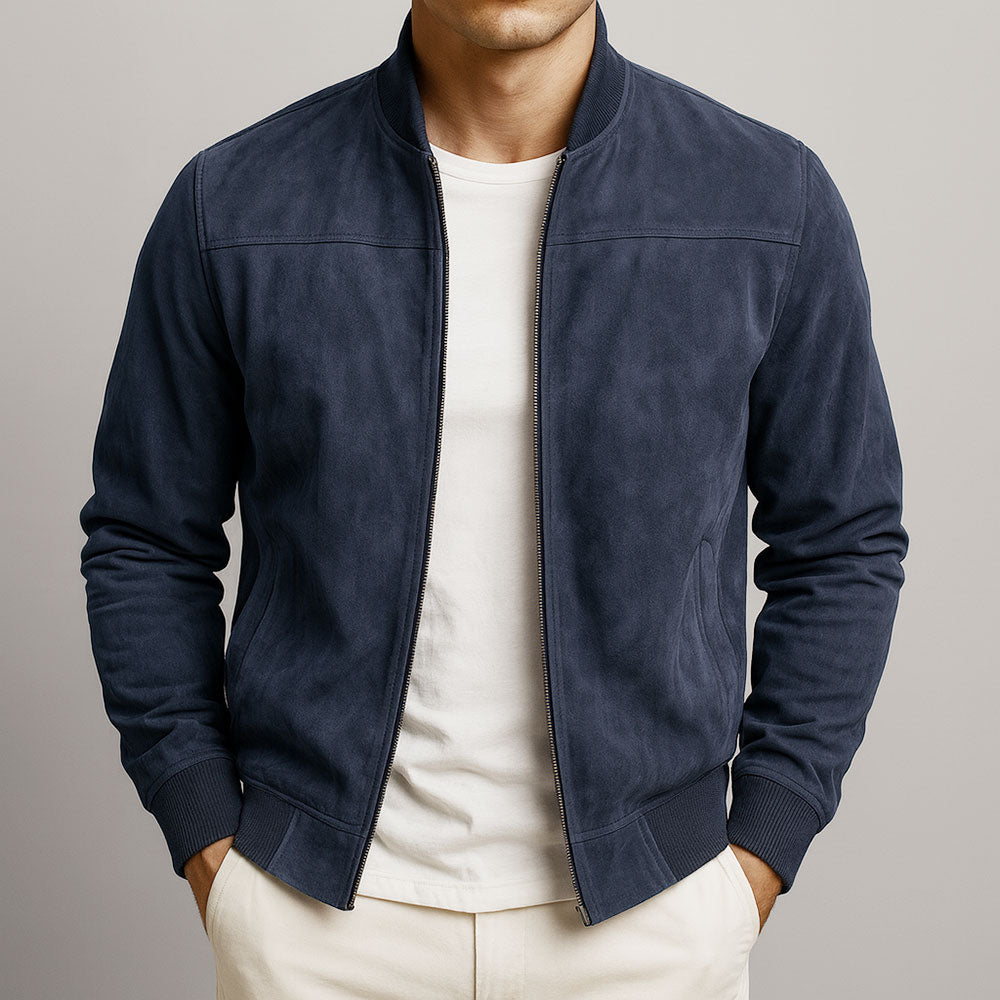 Marty | Men Modern Minimalist Zip Jacket