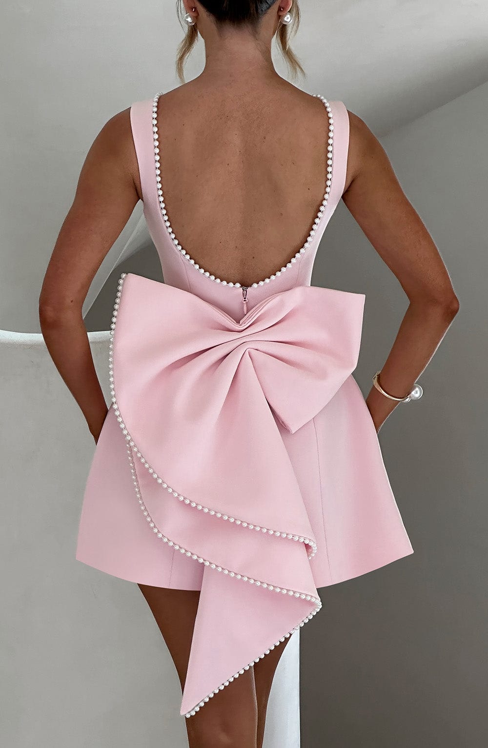 Emma | Women Wedding Guest Structured Mini Dress