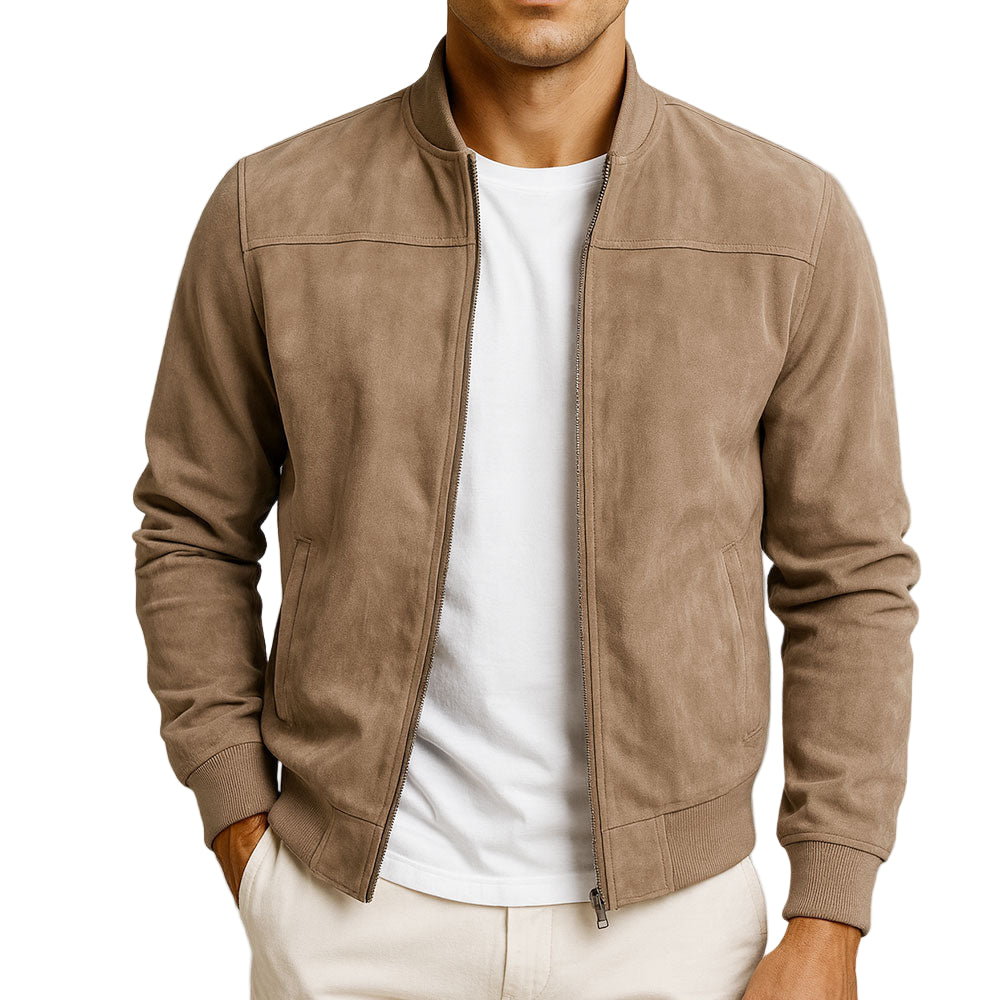 Marty | Men Modern Minimalist Zip Jacket