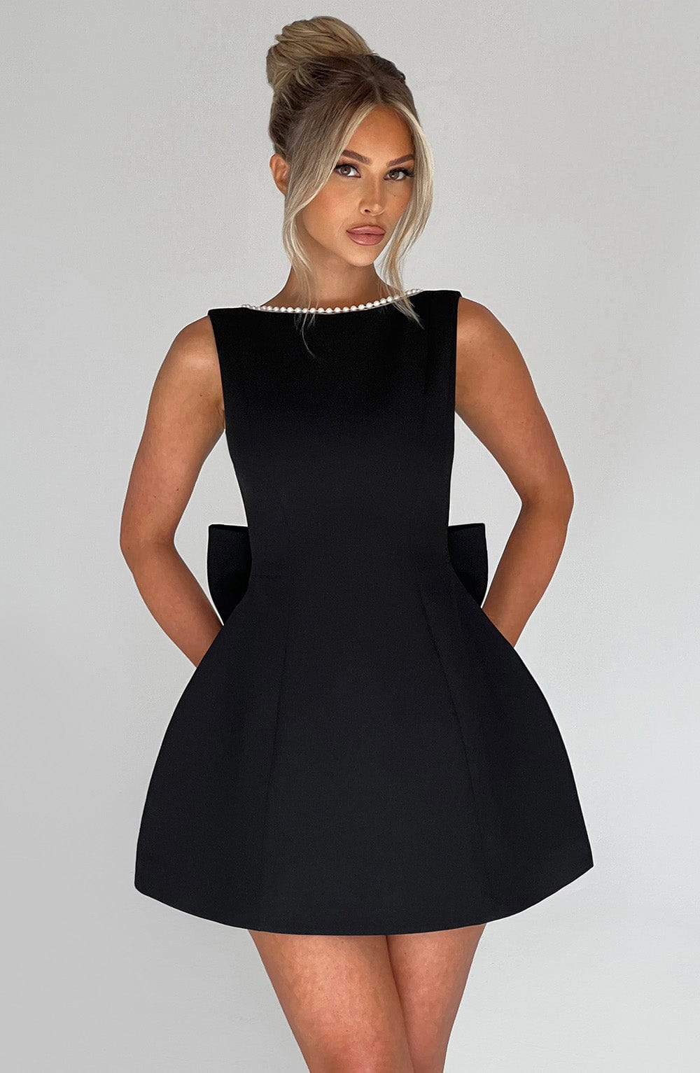 Emma | Women Wedding Guest Structured Mini Dress