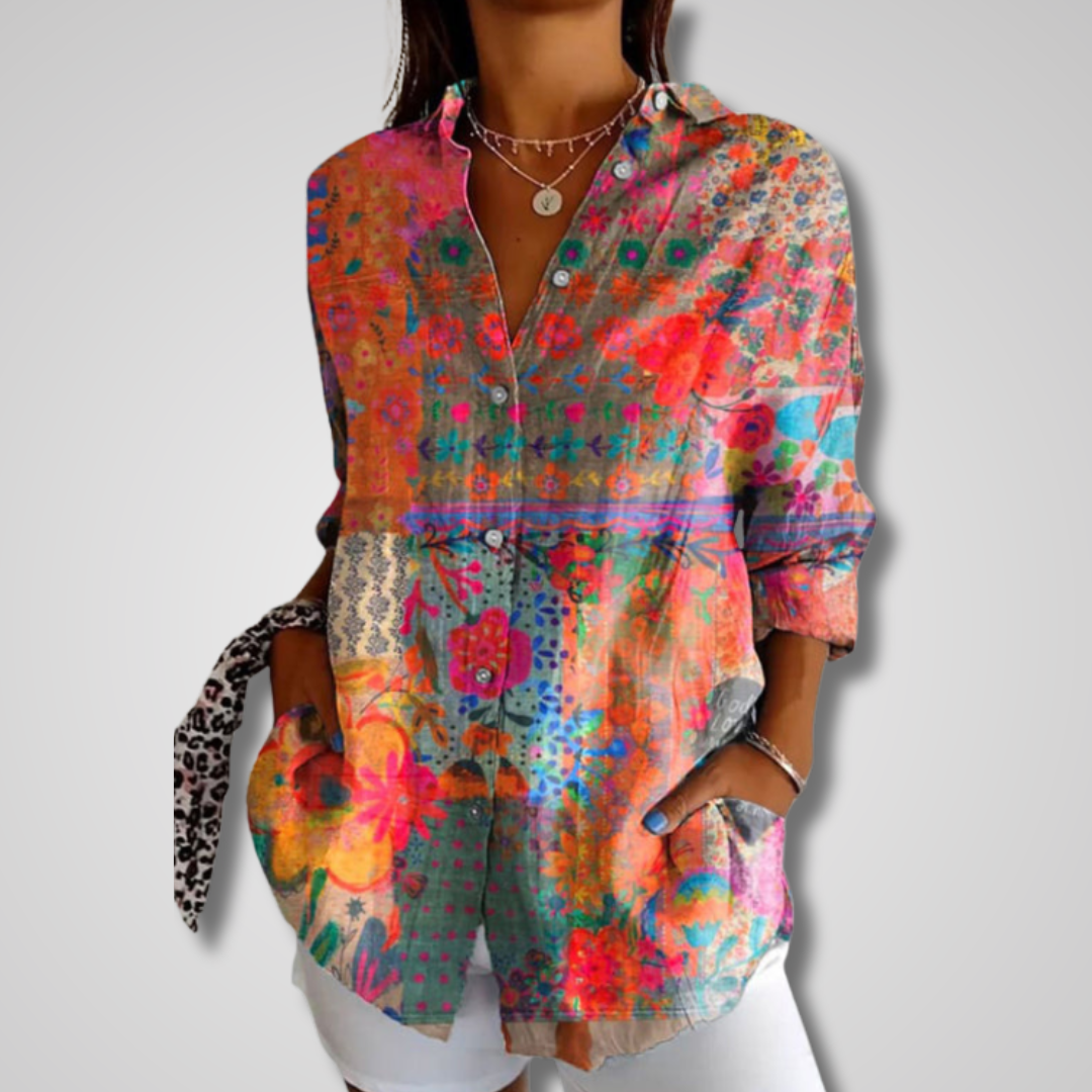 Kylie | Women Summer Vintage Relaxed Shirt
