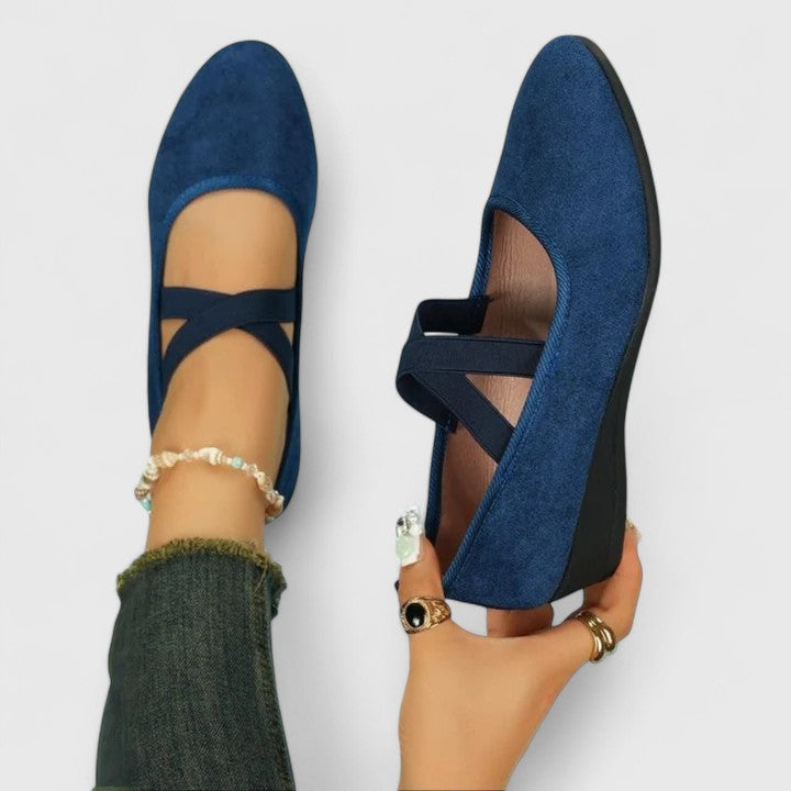 Kylie | Women Orthopedic Cross Strap Shoes