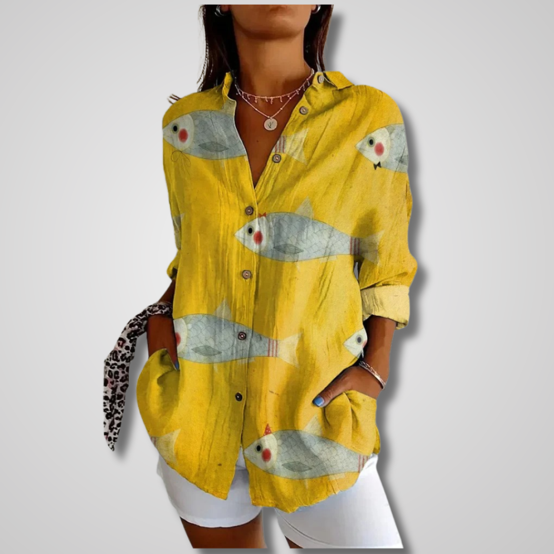 Kylie | Women Summer Vintage Relaxed Shirt