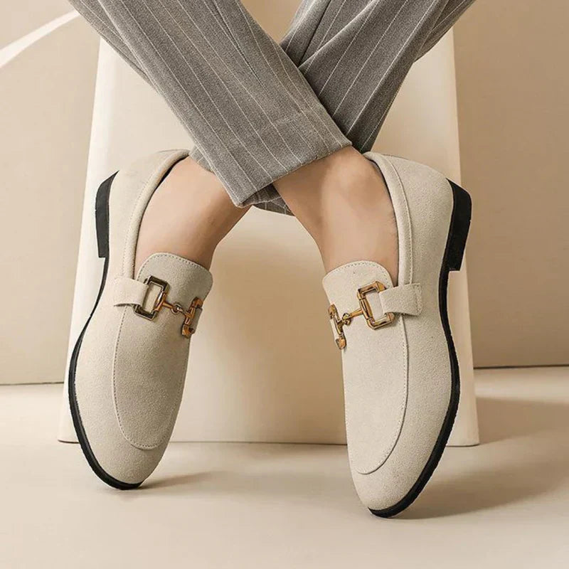 Allen | Men Classic Slip-On Suede Shoes
