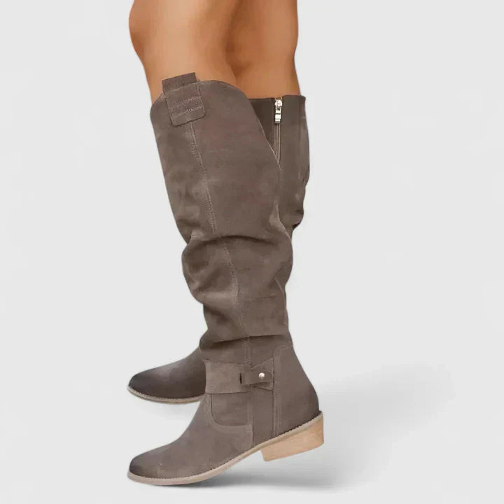 Kaitlyn | Women Casual Orthopedic Knee-High Boots