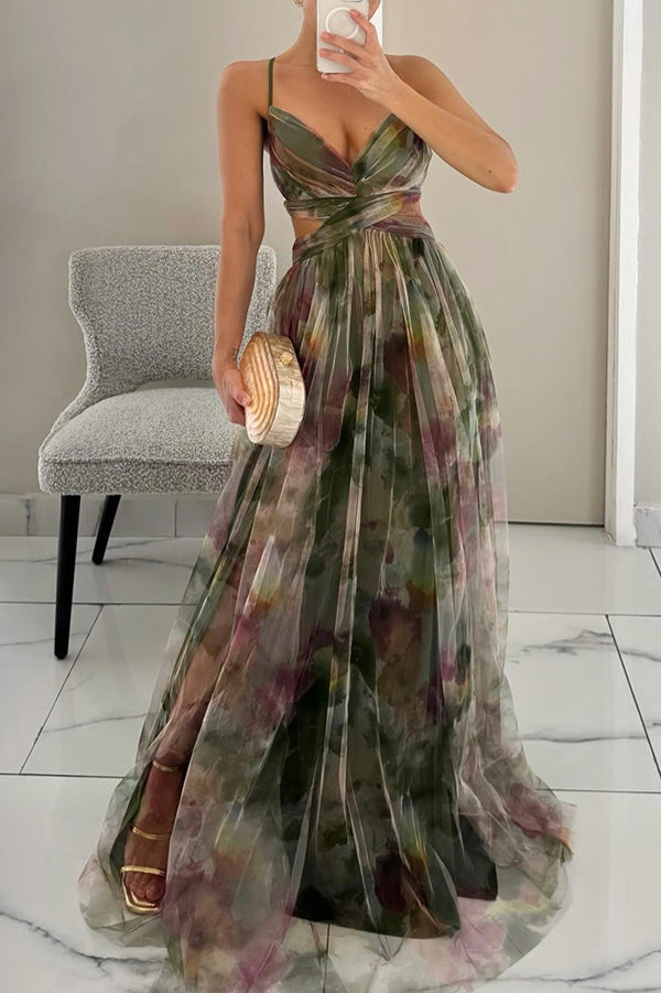 Hailey | Women Elegant Pleated Maxi Dress