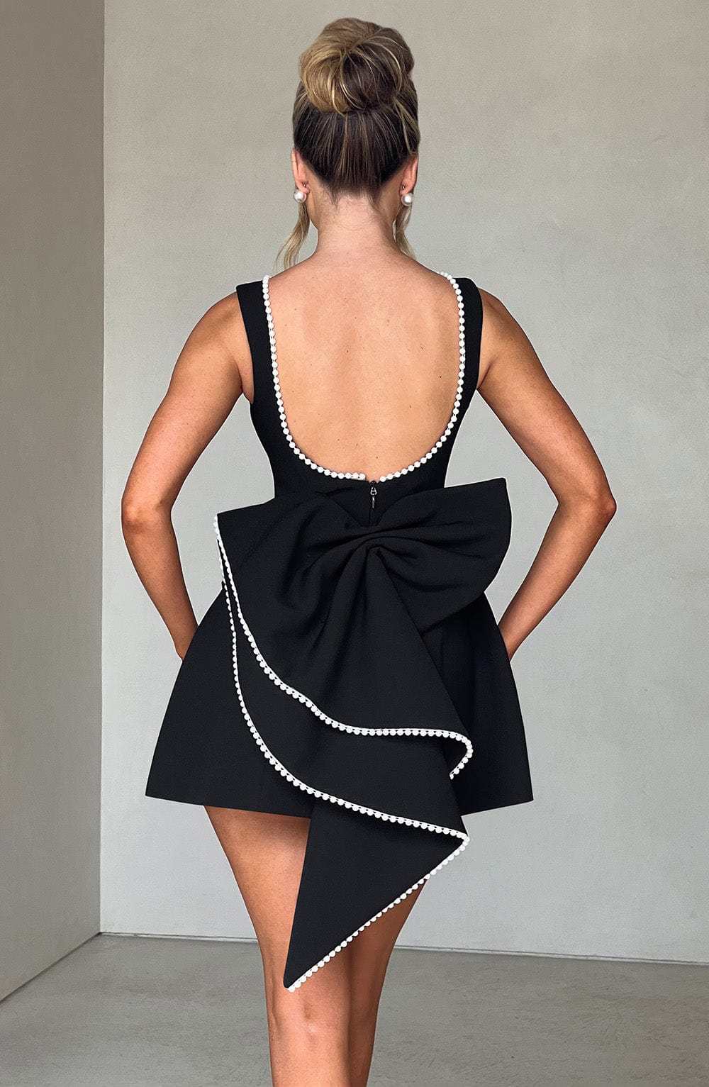 Emma | Women Wedding Guest Structured Mini Dress