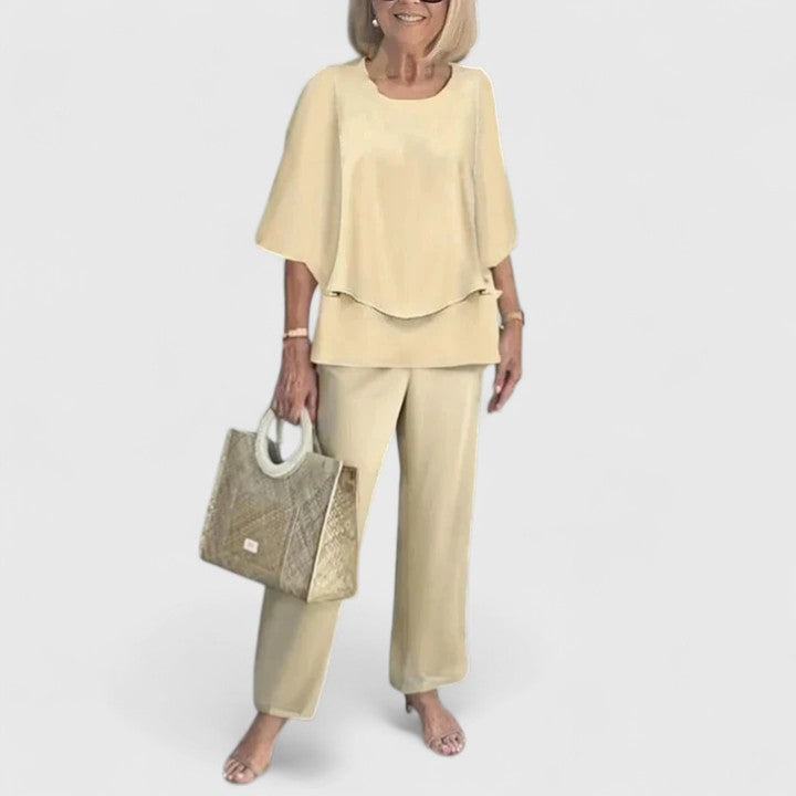 Morgan | Women Sophisticated Two-Piece Set