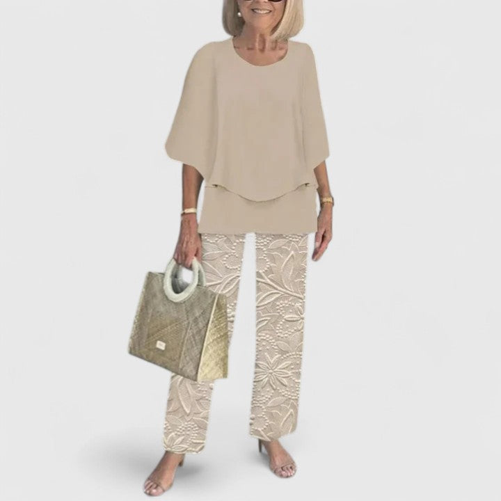 Morgan | Women Sophisticated Two-Piece Set