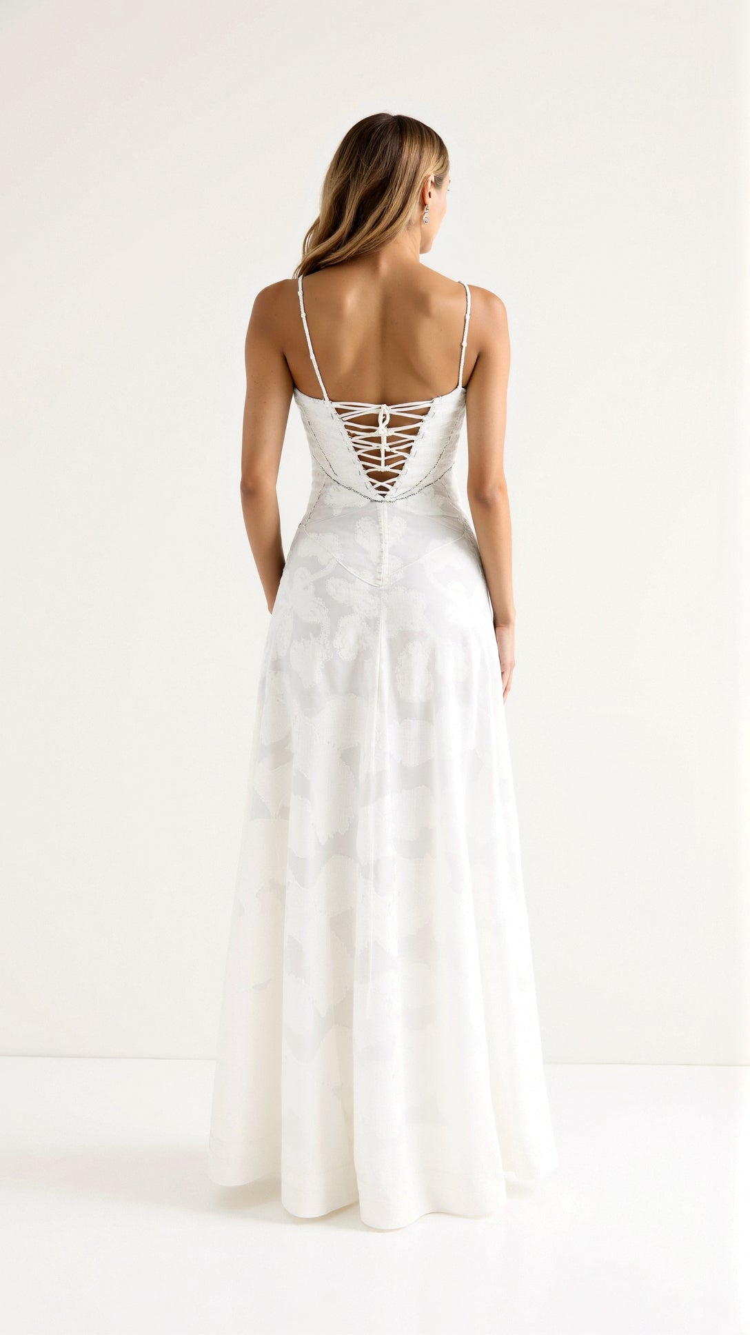 Chloe | Women Wedding Guest Bustier Maxi Dress
