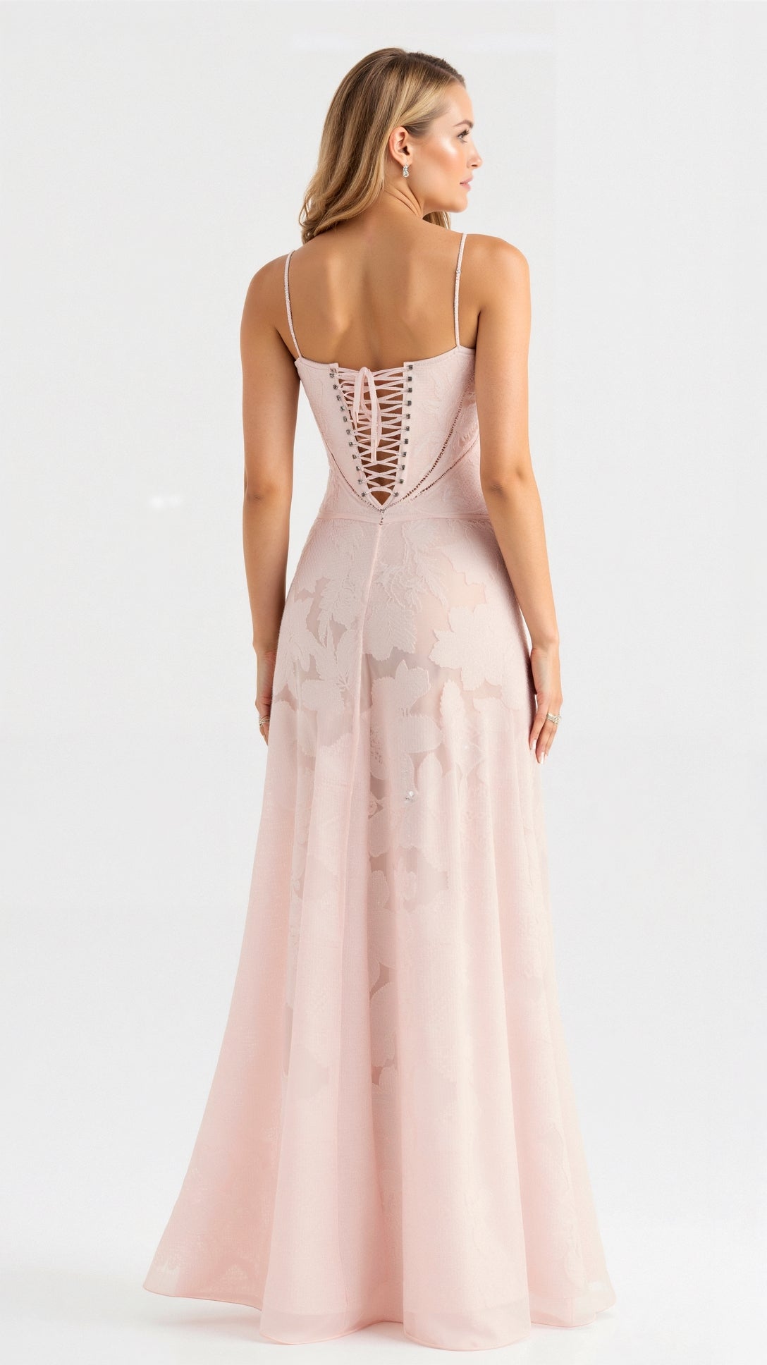 Chloe | Women Wedding Guest Bustier Maxi Dress