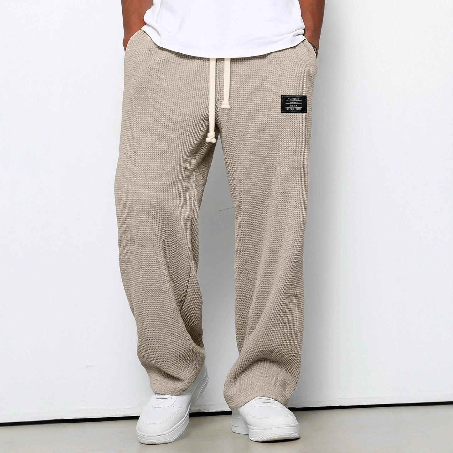 Jeff | Men Relaxed Fit Drawstring Pants