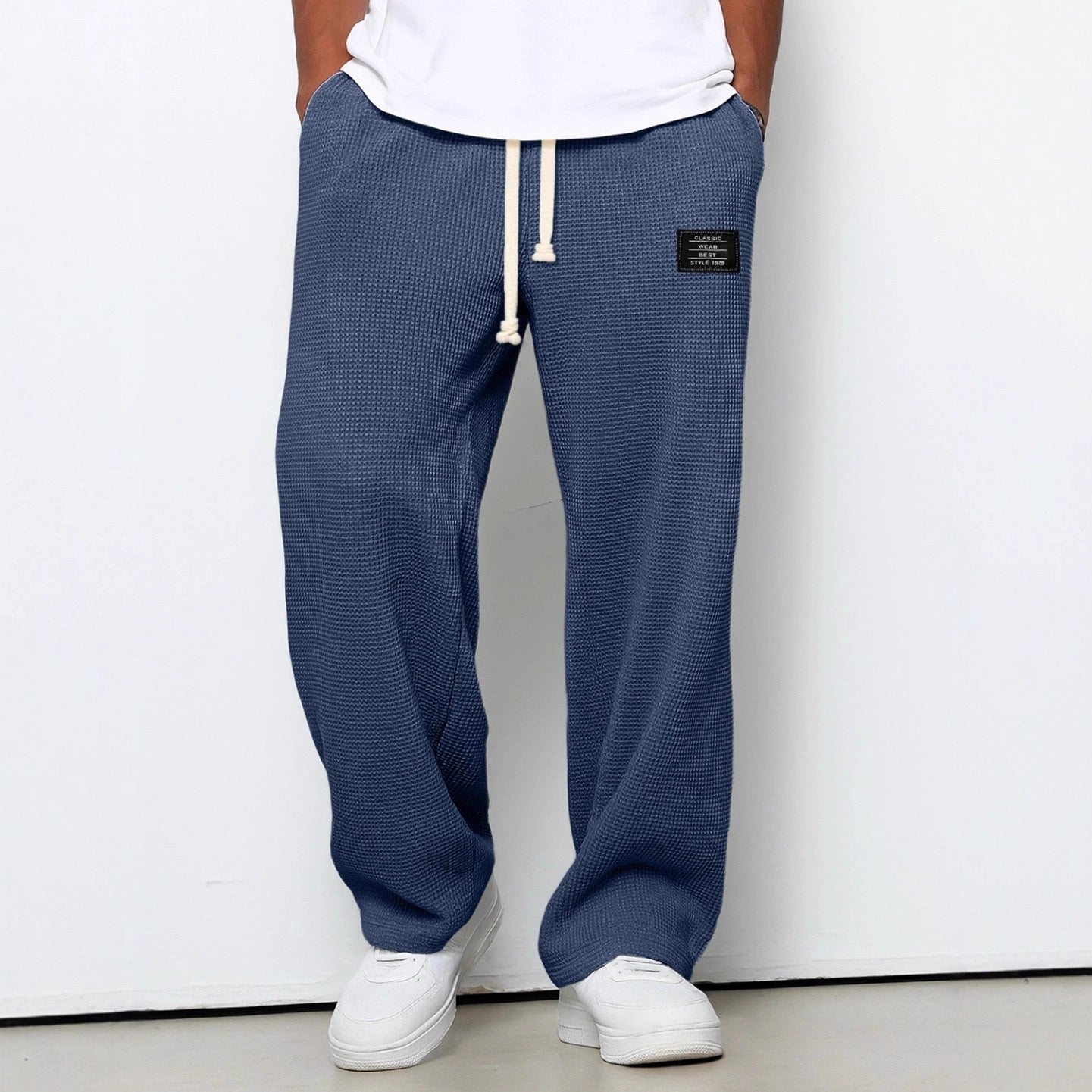 Jeff | Men Relaxed Fit Drawstring Pants