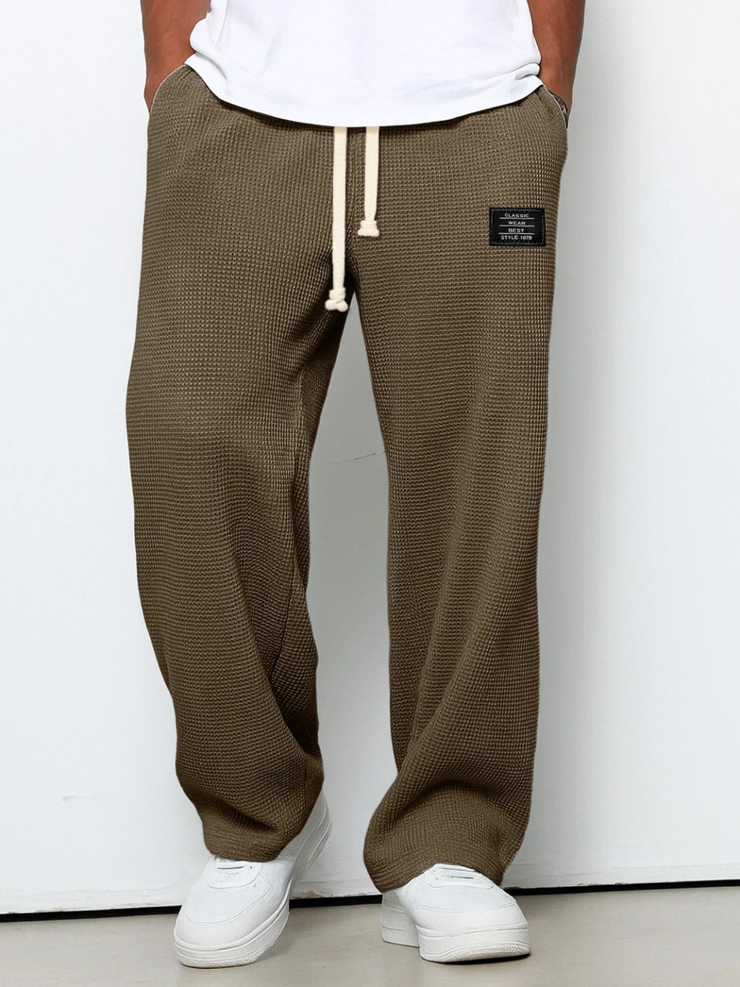 Jeff | Men Relaxed Fit Drawstring Pants