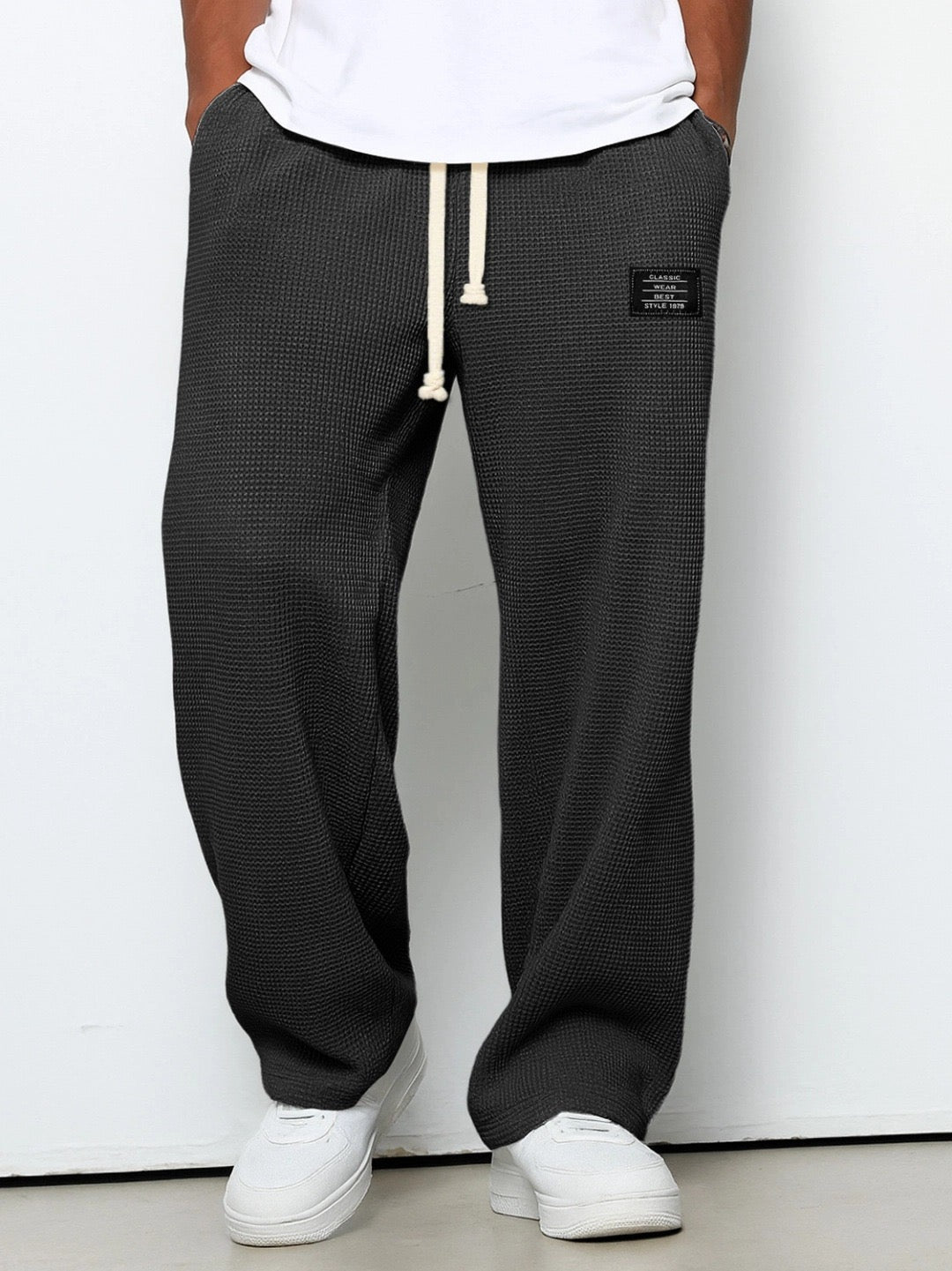 Jeff | Men Relaxed Fit Drawstring Pants