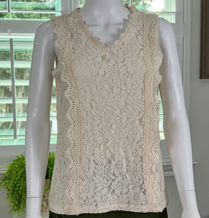 Boho Lace Tank