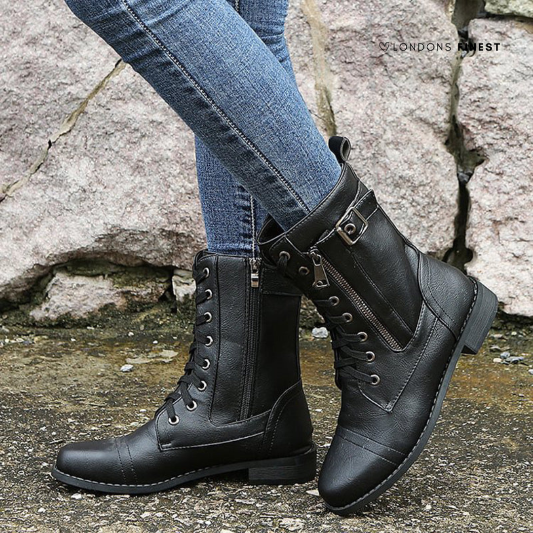 Natalie | Women Winter Lace Up Orthopedic Ankle Boots
