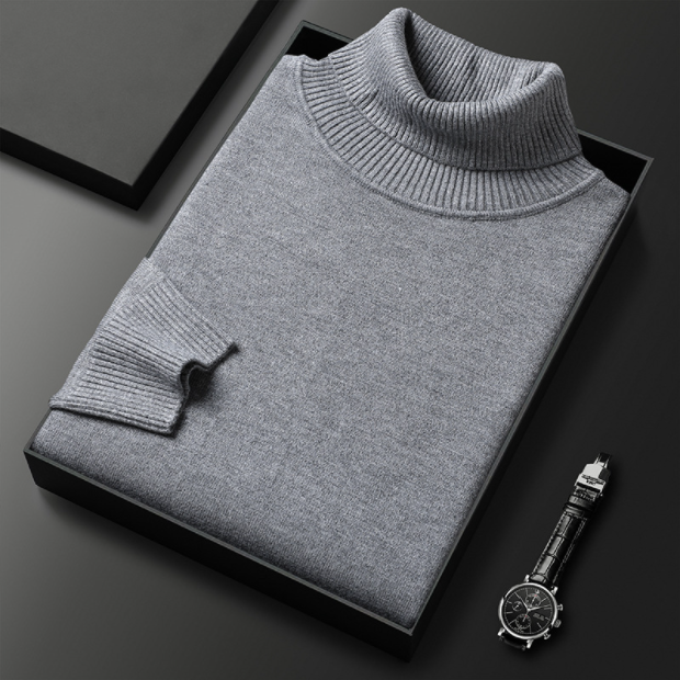 Lily | Men Spring Turtleneck Casual Sweater