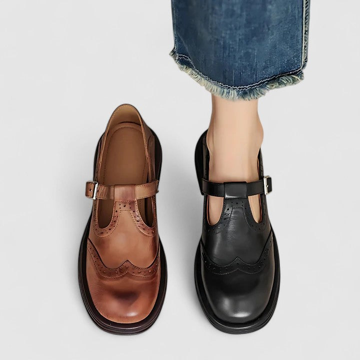 Mia | Women Classic Buckle Mary Jane Shoes
