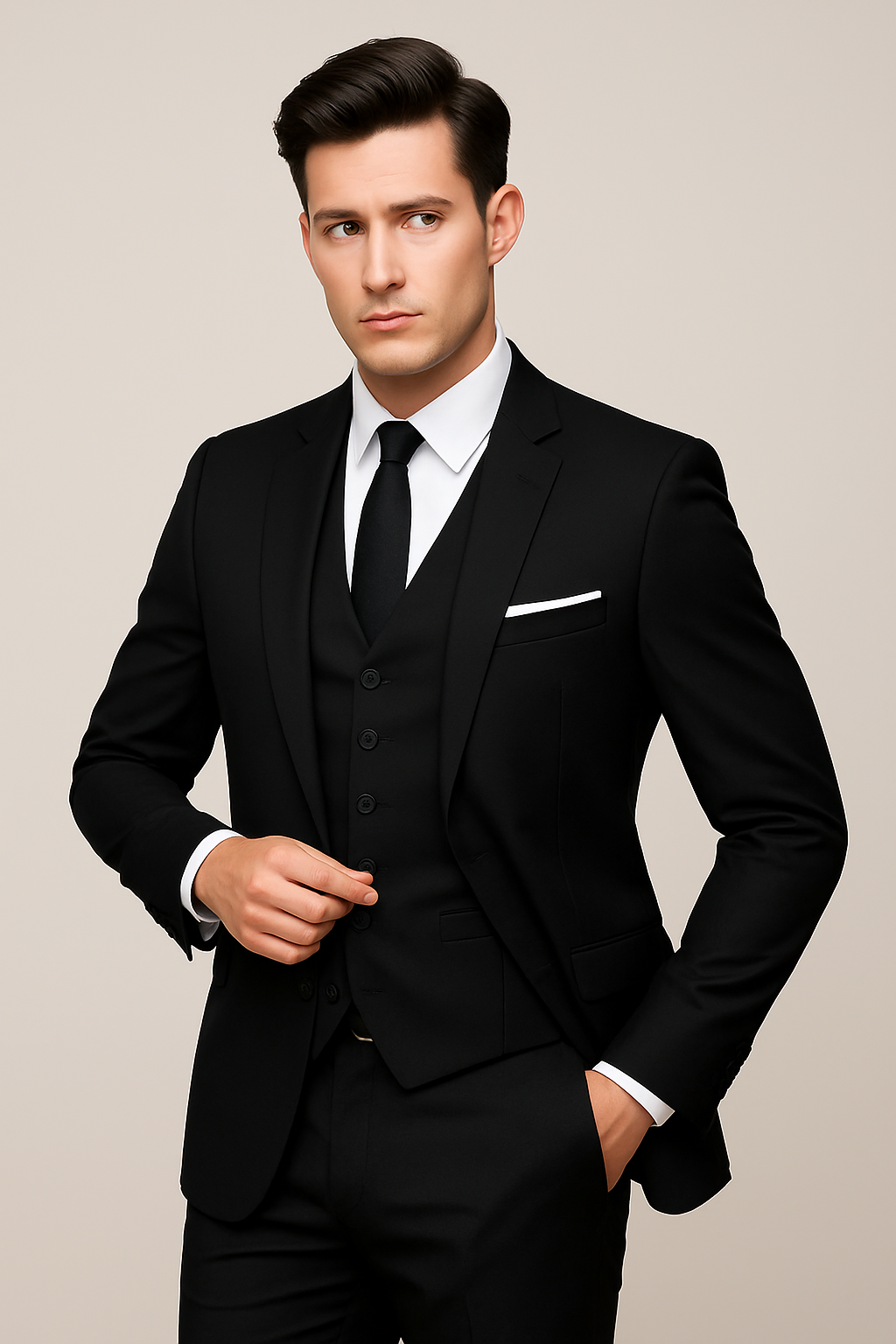 Wes | Men Spring Formal Three Piece Suit