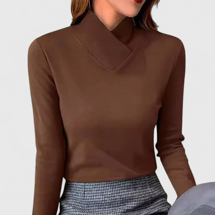 Ella | Women Winter Elegant Turtleneck Top