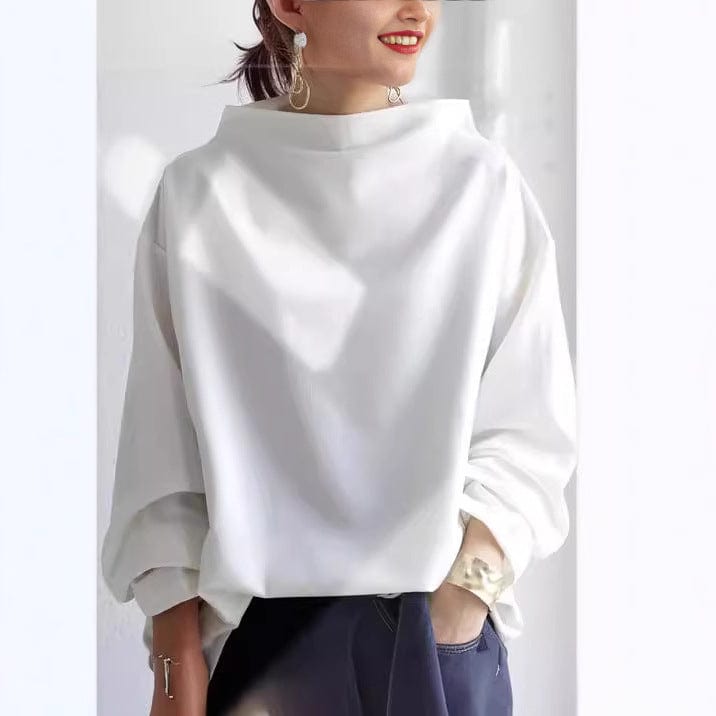 Olivia | Women Summer High-Neck Soft Knit Top
