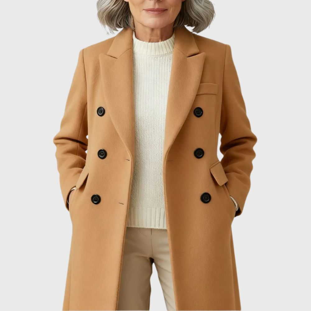 Gabriella | Women Classic Wool Overcoat