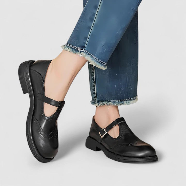 Mia | Women Classic Buckle Mary Jane Shoes